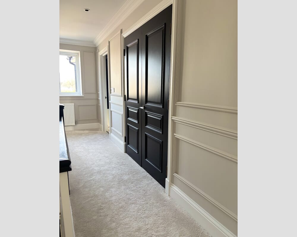838x1981x44mm (33") Kent Black - Prefinished Internal Doors
